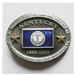 KENTUCKY flaga USA stany klamra (id: 1749)
